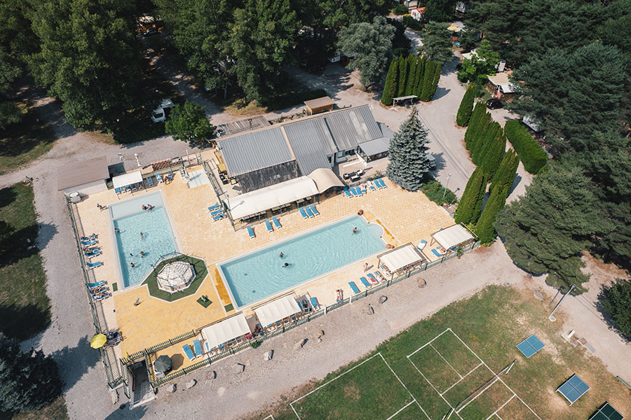camping avec piscine chauffee hautes alpes